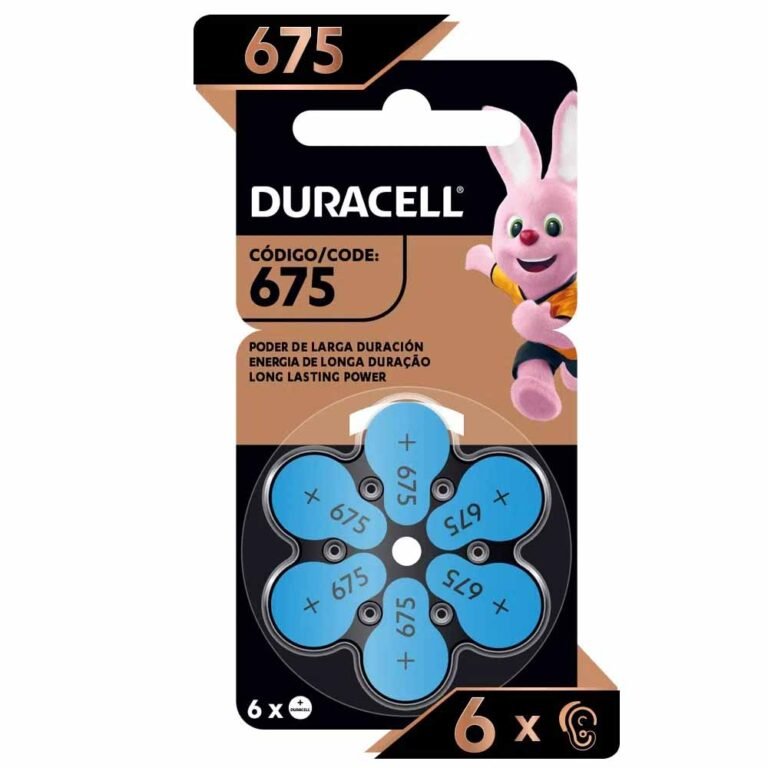 Pilas Especiales Duracell N675 X 6 Uni Abril Distribuciones