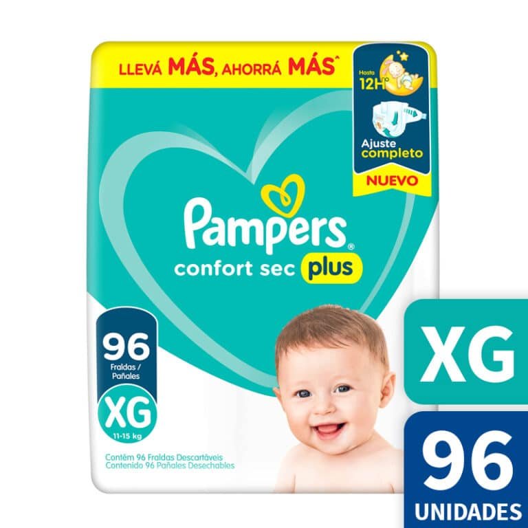 Pampers Confortsec Extra Plus Xg X Abril Distribuciones