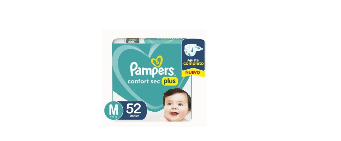 Pampers Confortsec Extra Plus M X Abril Distribuciones