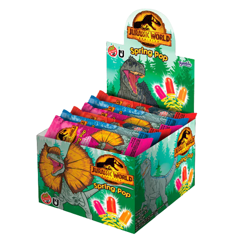 Spring Pop Box SPRING POP JURASSIC WORLD DISPLAY X25UN. - Abril Distribuciones