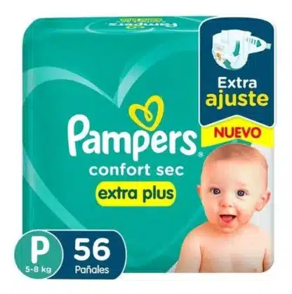 PAMPERS CONFORTSEC P HIP. X56 (VERDE)